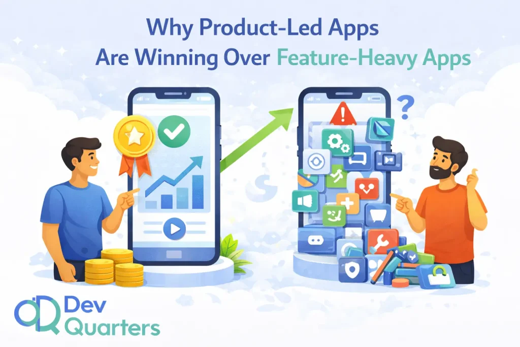 Why Product-Led Apps Are Winning Over Feature-Heavy Apps iamge